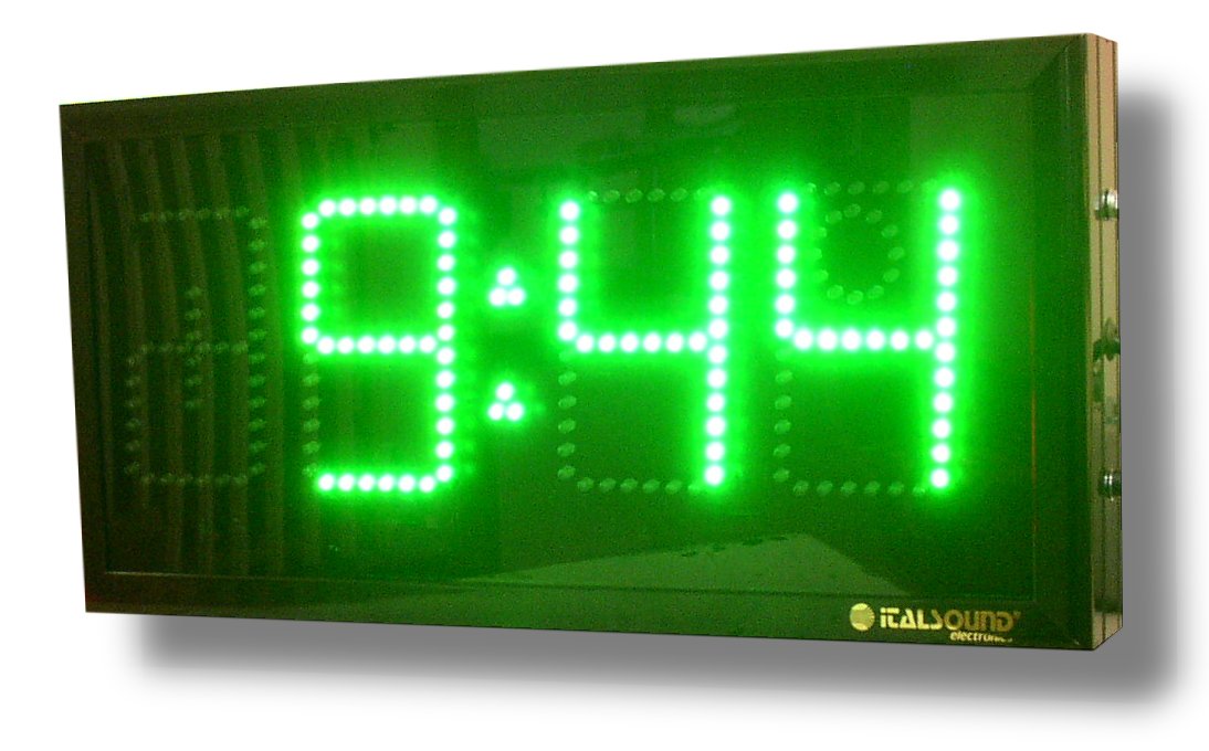 LED Orologio-Data-Temperatura per esterno