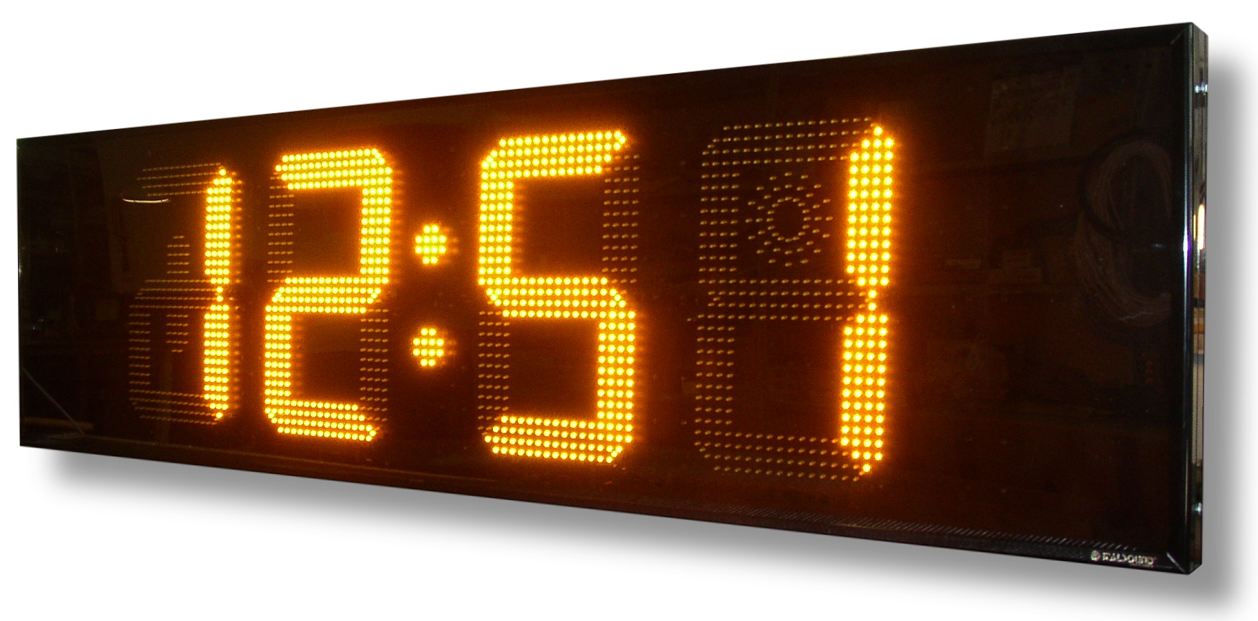 Orologio-Data-Temperatura per Esterno Altezza Cifra 41 e 41/2 - immagine 2