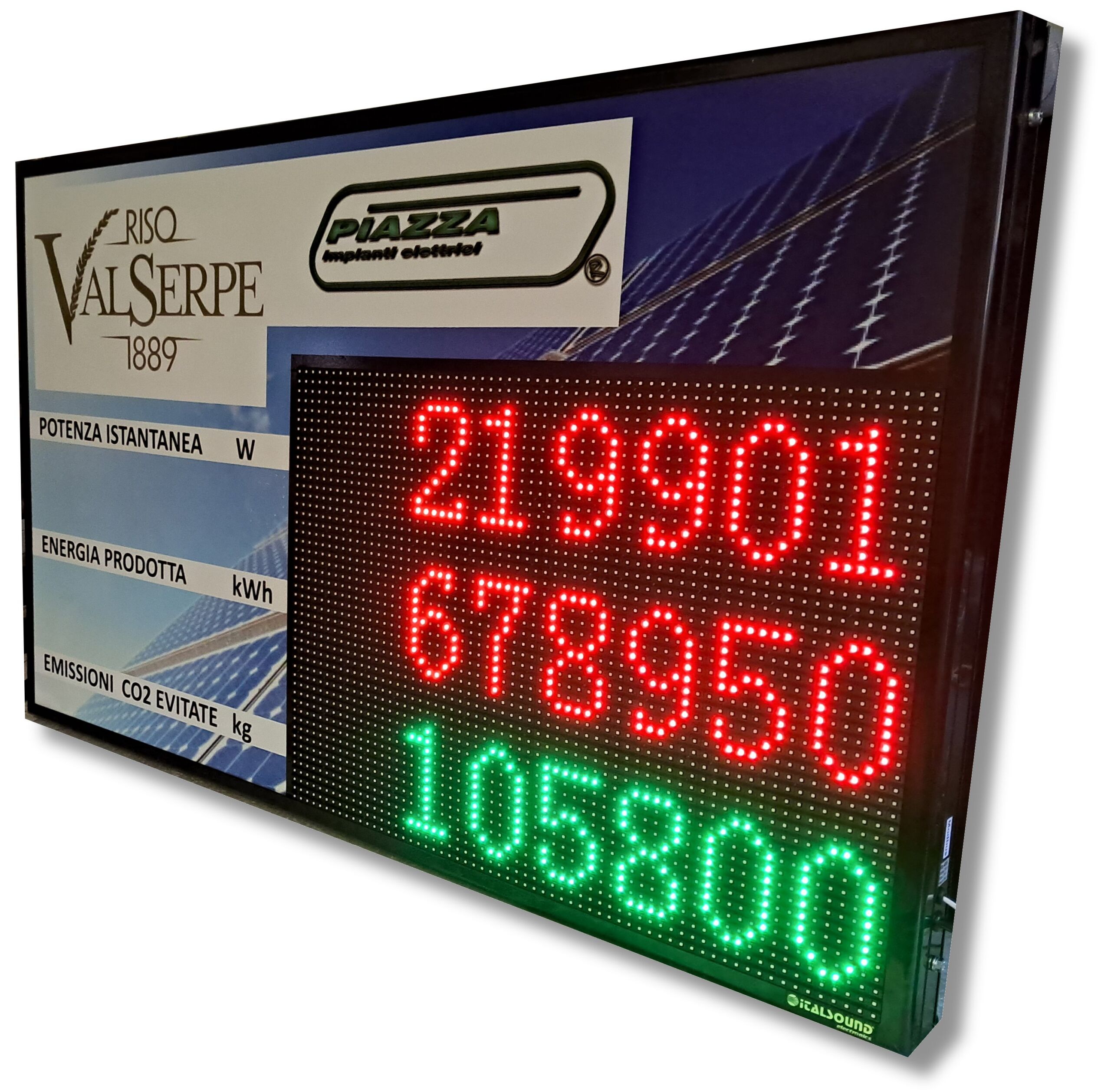 Display Grafici per Energie Rinnovabili